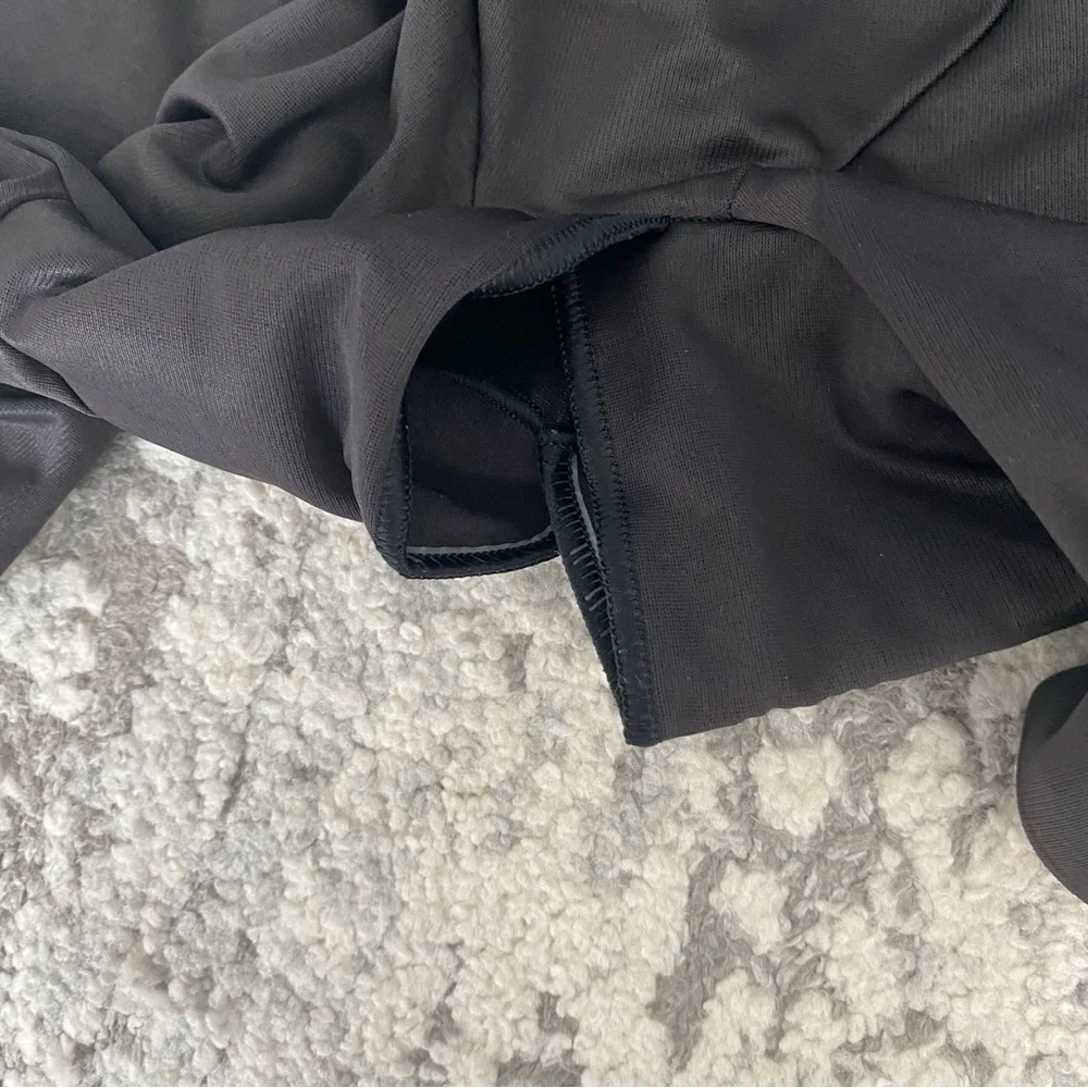Naomi & Nicole || comfortable firm torsette thigh slimmer in black
